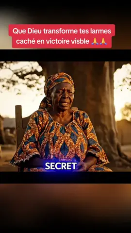 Que Dieu transforme tes larmes caché en victoire visble #dieu #seigneur #prierepuissante #vo3 