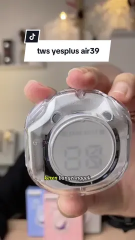 Membalas @Ayah Bule sanan tws yesplus air39 ini harga murah tapi nyaman dipake suaranya jg mantap. #tws #twsbluetooth #twsmurah 
