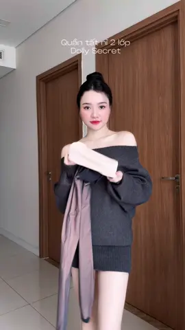 Tham khảo giỏ hàng góc trái nha T40 - quần tất nỉ giữ nhiệt #Dollysecret #quantatdolly