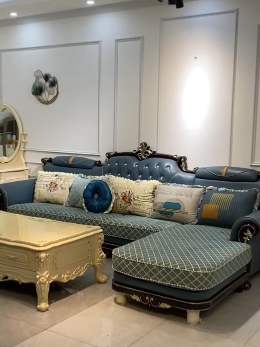 Thanh lý Bộ bàn ghế sofa góc tân cổ điển hàng nhập khẩu cao cấp sang trọng, cuốn hút mọi góc nhìn  #thanh_lý_sofa  #sofa_góc_tân_cổ_điển  #bộ_bàn_ghế_sofa_phòngkhach  #bộ_bàn_ghế_sofa_tân_cổ_điển #sofa_nhập_khẩu 