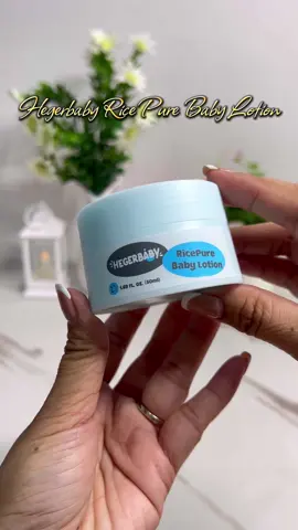 hegerbaby rice pure baby lotion #hegerbabyricepurebabylotion 