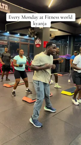 Join us every Monday at Fitness world kyanja and have an amazing experience with our session that is designed to help you build your fitness,confidence and also make new friends 7pm  #Fitness #fitnessmotivation #foryoupage #cardio #mondaymotivation 