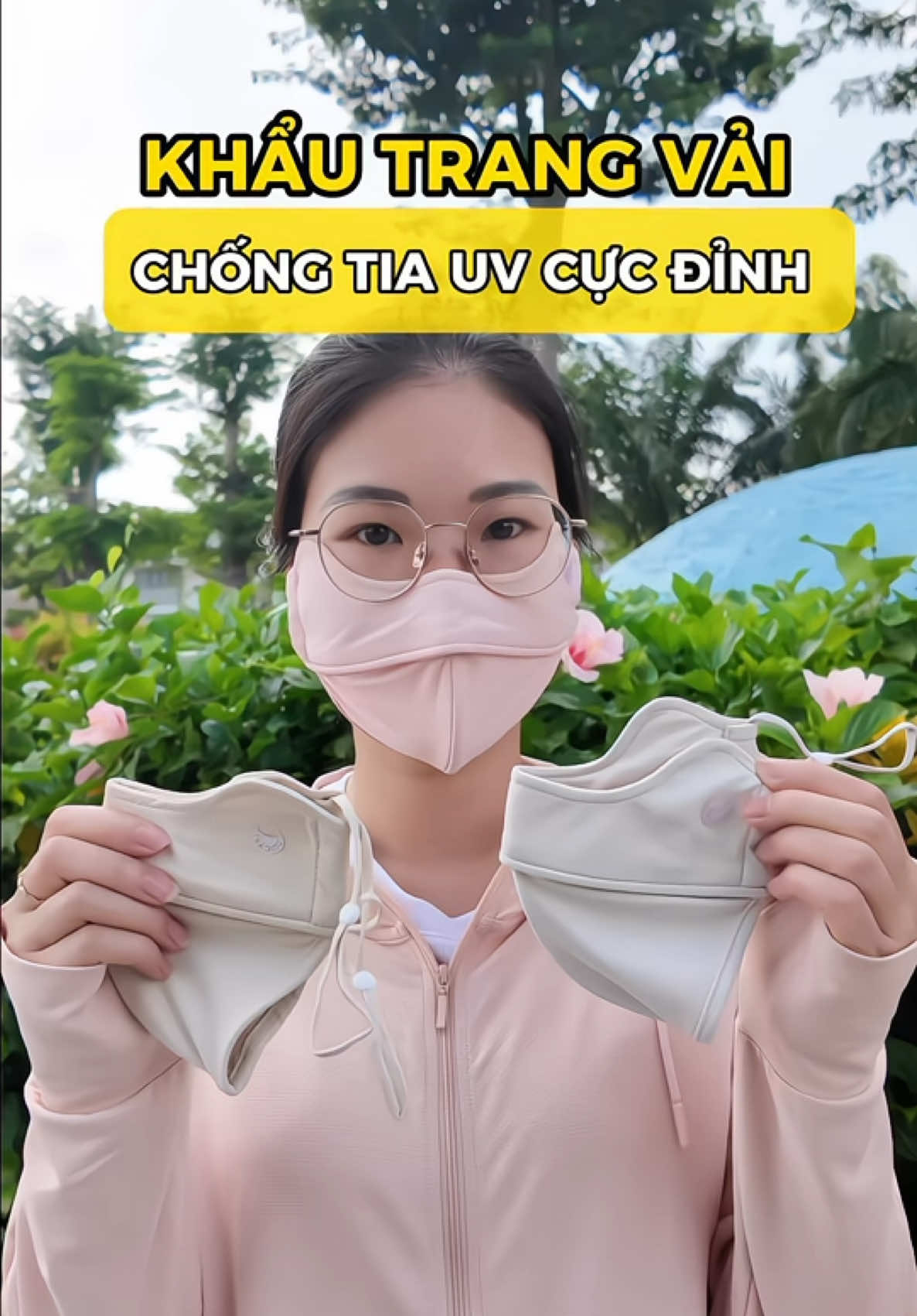 Khẩu trang vải Unicare #khautrang #khautrangvai #khautrangunicare #khautrangchongnang #dandanreview 