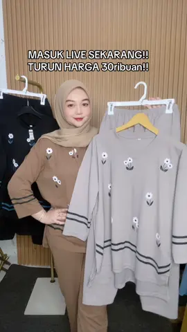 Oneset cantik banget lagi turun harga Join live sekarang!!❤️