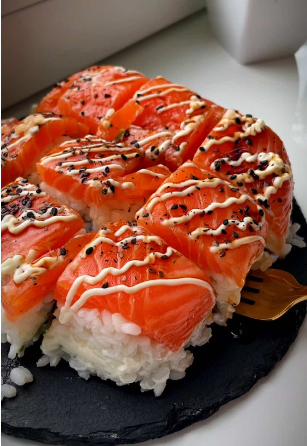 Sushi Cake #sushi #sushilover #sushicake 