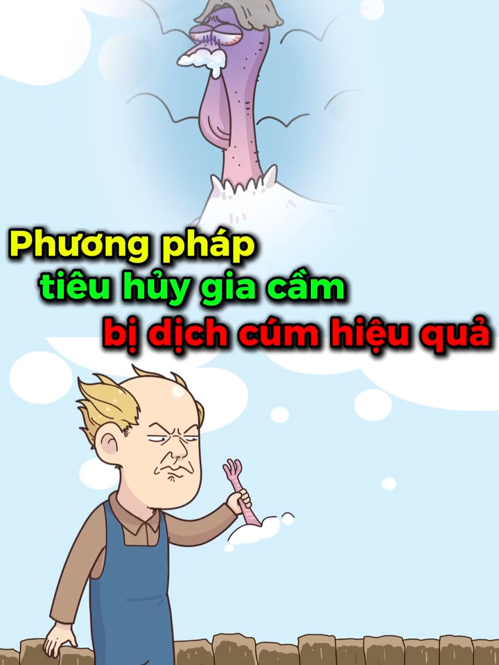tiêu hủy cúm gia cấm hiệu quả#kienthucmoingay #cumgiacam #h5n1 #dịch #giacam