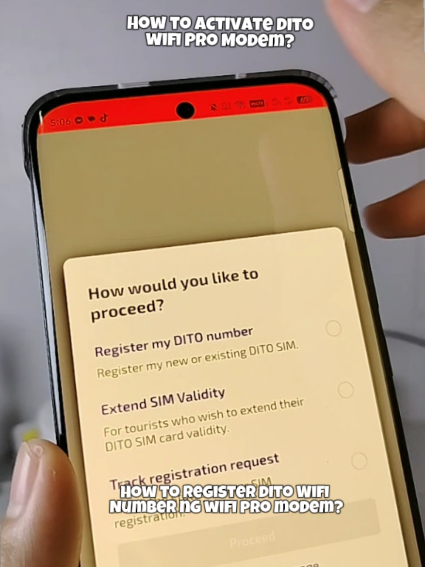 Replying to @mhailhene_0430  Ito Yung Step by step Process Paano mag register ng dito wifi sim or paano pag activate ng Wifi Pro Modem
