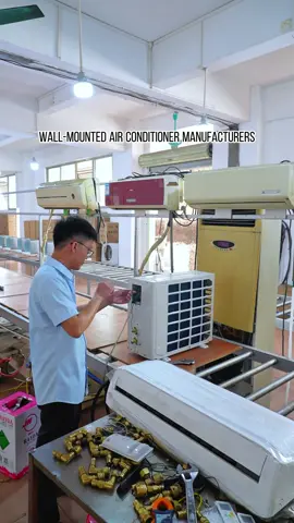 Wall-mounted air conditioner #wallsplitairconditioner#airconditioning#business#hvac#airconditioner 
