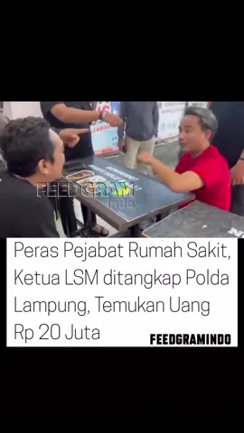 Ketua dan anggota LSM yang melakukan pemerasan meminta fee 20 persen dari proyek pembangunan rumah sakit. Direktur Direktorat Reserse Kriminal Umum (Ditreskrimum) Kombes Indra Hermawan menjelaskan, kronologi pemerasan LSM itu berawal pada Juni 2025 lalu. Ketika itu, pelaku WHY (ketua) menghubungi pejabat utama Rumah Sakit Abdul Moeloek (RSAM) melalui WhatsApp sekaligus mengirimkan berita-berita yang menjustifikasi pelapor (pejabat RSAM). Berita-berita tersebut ditayangkan tanpa proses konfirmasi kepada pelapor. 