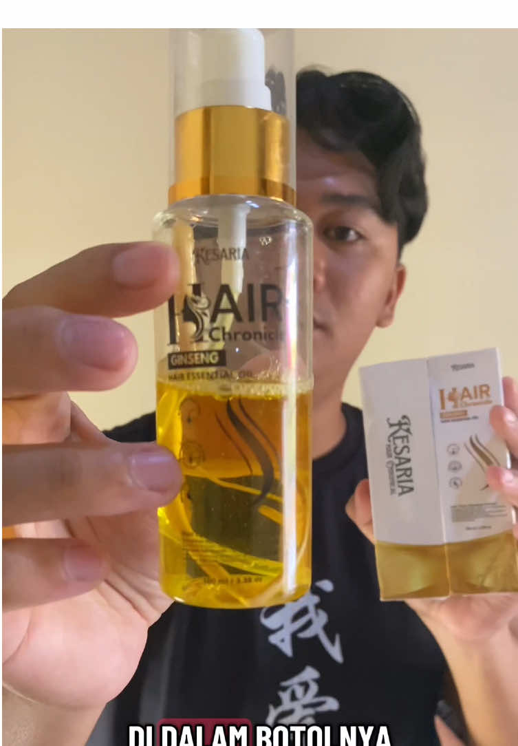 Rambut rontok bukan cuma masalah cewek, cowok juga bisa ngalamin 😩🌿 Saatnya lawan rontok & bikin rambut makin lebat bareng Kesaria Hair Chronicle Oil Ginseng 💆‍♂️💆‍♀️✨ #hairtonic #kesaria #hairtonicgingseng #hairchronicles #xyzbcafypシ 
