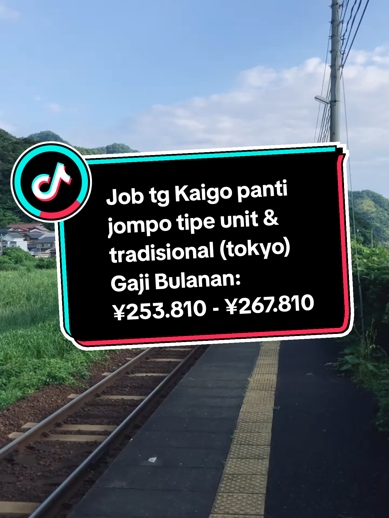 (Tokutei ginou 33) Panti Jompo untuk Lansia - Panti Jompo Tipe Unit dan Panti Jompo Tradisional □Lokasi Kerja: Distrik Sumida, Tokyo (Sekitar 11 menit berjalan kaki dari Stasiun Higashi-Mukojima di Jalur Tobu Skytree) □Gaji Bulanan: ¥253.810 - ¥267.810 ・Gaji Pokok: ¥160.000 ・Tunjangan Kualifikasi: ¥1.000 - ¥5.000 (Karyawan Pemula: ¥1.000, Karyawan Praktik: ¥5.000) ・Tunjangan Jenis Pekerjaan: ¥14.810 ・Tunjangan Shift Penuh: ¥10.000 ・Tunjangan Peningkatan Perawatan: ¥41.000 - ¥50.000 ・Tunjangan Shift Malam: ¥7.000 per shift (Berdasarkan empat shift malam per bulan) *Tunjangan shift malam: ¥5.000 per shift selama masa percobaan tiga bulan ・Tunjangan perjalanan pulang pergi disediakan □Bonus: Dua kali setahun (nilai aktual tahun sebelumnya, 2 x gaji pokok) □Kenaikan gaji tersedia □Asrama karyawan: Tidak tersedia □Syarat: ・Diperlukan pengalaman dalam kaigo □Hari Libur: ・108 hari libur per tahun □Jam kerja: 06.45 - 15.30 08.45 - 17.30 10.45 - 19.30 17.00 - 21.00 Pagi *istirahat 45 menit (60 menit untuk shift malam) #foryou #foryoupage #fypシ #fyp #fypシ゚viral 