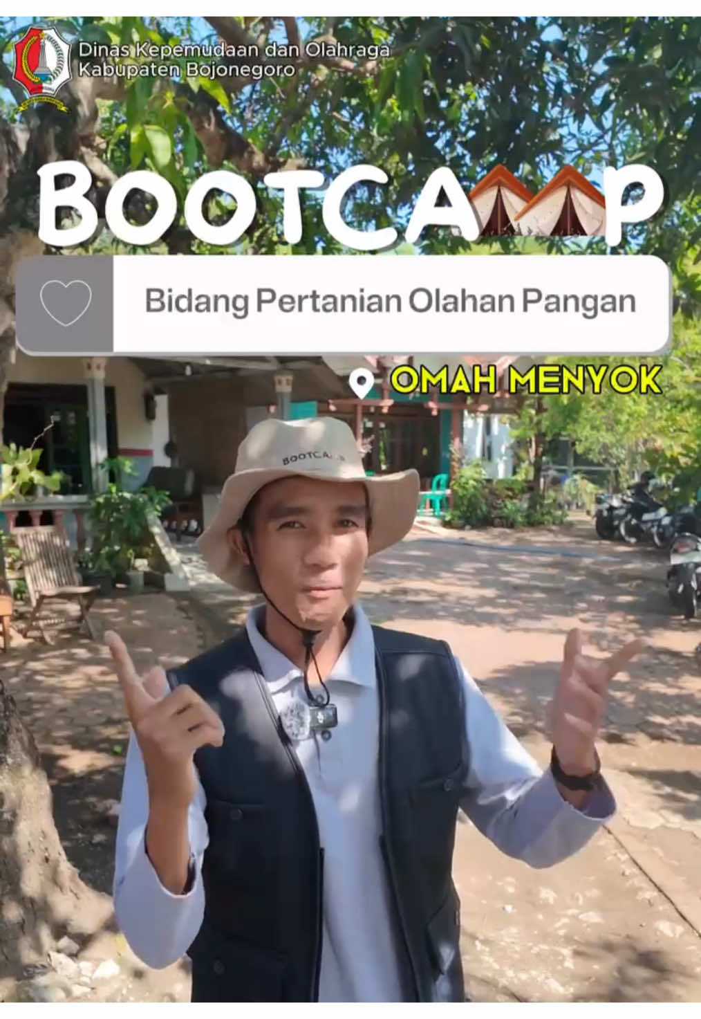 ✨🌱Bootcamp Kemandirian Ekonomi Pemuda 2025 Bidang Pertanian & Olahan Pangan di Omah Menyok!🍠🌽✨ Saatnya anak muda Bojonegoro berkreasi, berinovasi, dan naik kelas lewat produk olahan pangan lokal. #dinporabojonegoro #bootcamp #wirausahamuda #olahan #pertanian #PemudaBergerakMaju #BojonegoroBahagiaMakmurMembanggakan