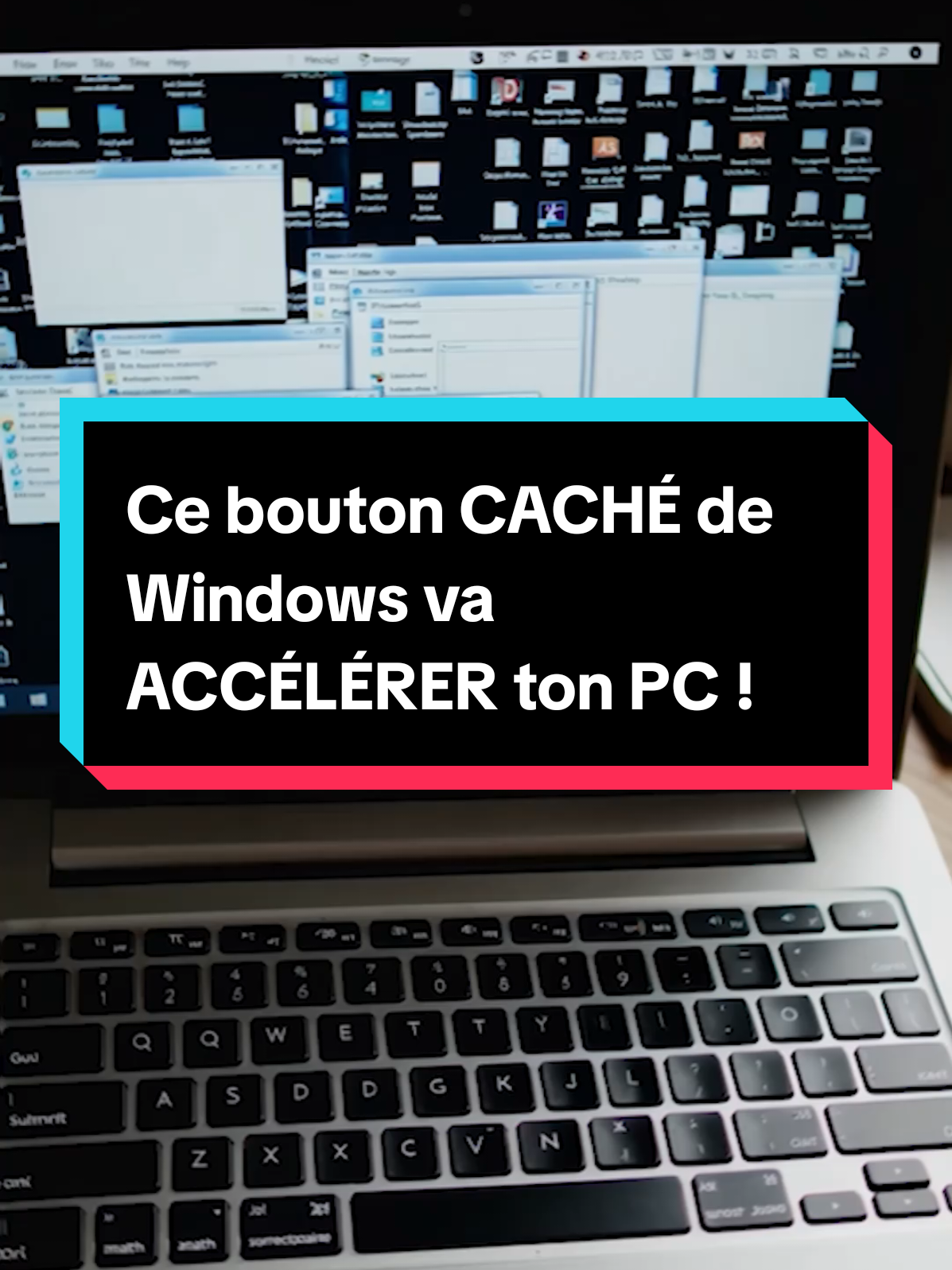 Clique sur CE BOUTON caché si ton PC est LENT !  Je te montre une astuce cachée de Windows qui va supprimer les fichiers temporaires inutiles sur ton PC et va libérer de l'espace disque !  Résultat : Un PC plus rapide et plus fluide !  #astucepc #windows #windows11 #informatique #tuto 
