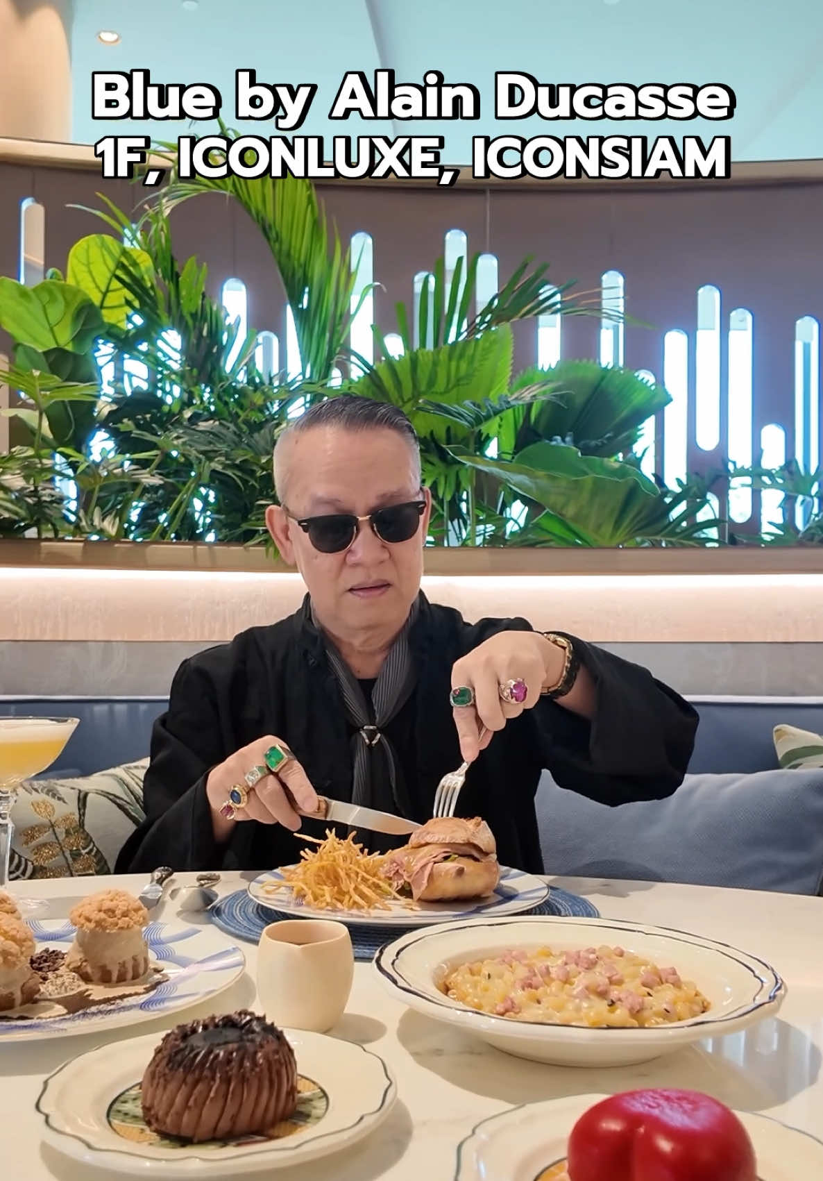@Blue by Alain Ducasse 1F, ICONLUXE @ICONIC.ICONSIAM #MomentsofBlue #BlueJourney #BluebyAlainDucasse #AllDayDiningAtBlue #ICONSIAM