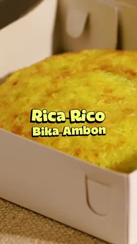 Nggak ada drama, nggak ada basa-basi. Cobain sekali, langsung ketagihan Bika Ambon Rica Rico. Lembutnya WOW, enaknya HMMM... bikin nggak bisa berhenti ngemil!😋 Yuk, tambah kemeriahan acara atau hari RR Lovers dengan Rica Rico Bakery! Order sekarang melalui GoFood dan GrabFood atau dapat melakukan pemesan PO melalui WhatsApp di nomor Admin 1: 085710440952 Admin 2: 085710440948 Order juga melalui E-Commerce Shopee dan Tokopedia https://linktr.ee/ricaricobikaambon #kebahagiaan #bahagia #happy #ricarico #bikaambon    