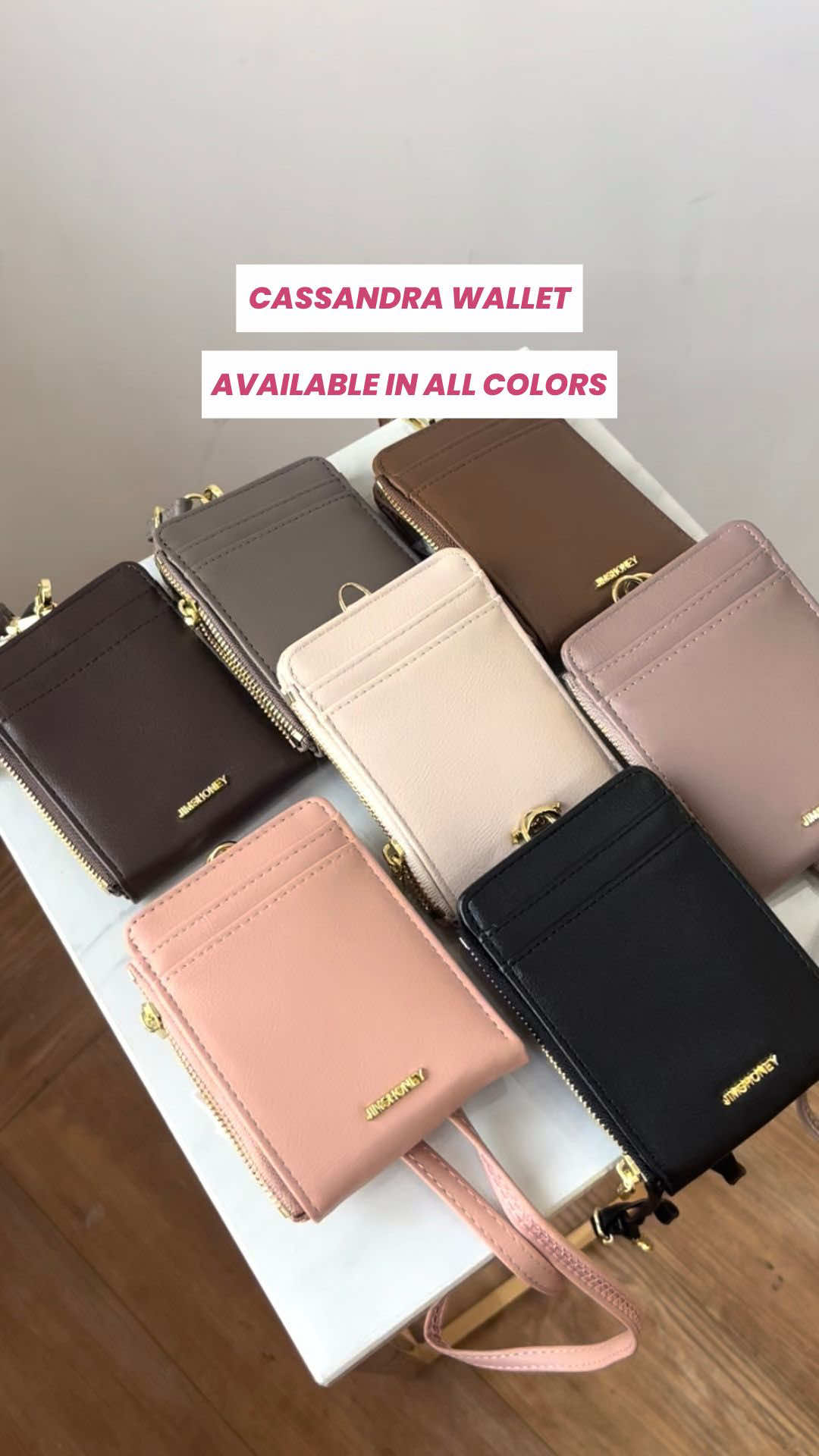 Cassandra wallet available in all colors✨ #JimsHoney #WIBGAJIAN #PromoGuncang99 #GajianSale #lanyardidcard  