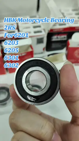 HBK Motorcycle Bearing 2RS JAPAN Bearing For Motorcycle 6201/6203/6205/6301/6302#motorcycleaccessories #bearing #2RS #motorcycle #motorcycletiktok 