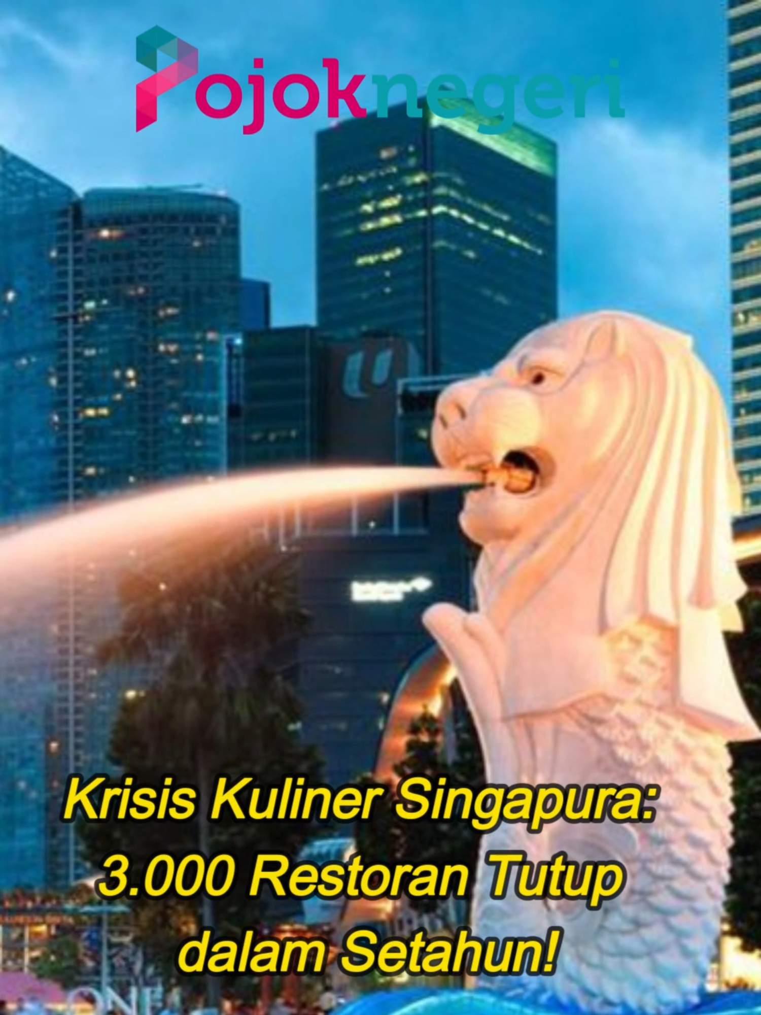 Krisis Kuliner Singapura: 3.000 Restoran Tutup dalam Setahun! #3000restorantutup #kulinersingapura #kulinerlegendaristutup #dayabeliturun #pojoknegerimedia