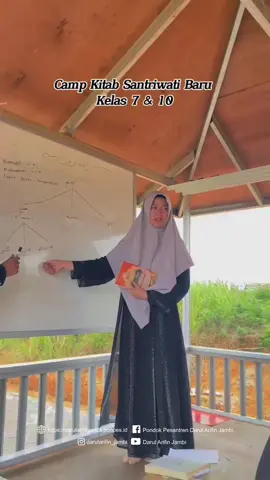 “Setiap lembar kitab yang kau baca, adalah langkah menuju ridha Allah.” camp kitab bersama santri baru kelas 7 & 10 