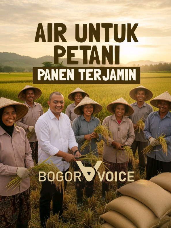 Pemerintah kabupaten Bogor percepat berbaikan irigasi di 9 Kecamatan. Saluran air bersih dan lancar meningkatkan hasil panen yang berkualitas. Bogor bukan hanya membangun infrastruktur di kota, tetapi juga meningkatkan kesejahteraan petani di desa. #bogor #petani #pemkabbogor #rudysusmanto #semuaorang  @Rudy Susmanto,S.Si @KabupatenBogor.id @Kuta Udaya Wangsa  @Radar Bogor 