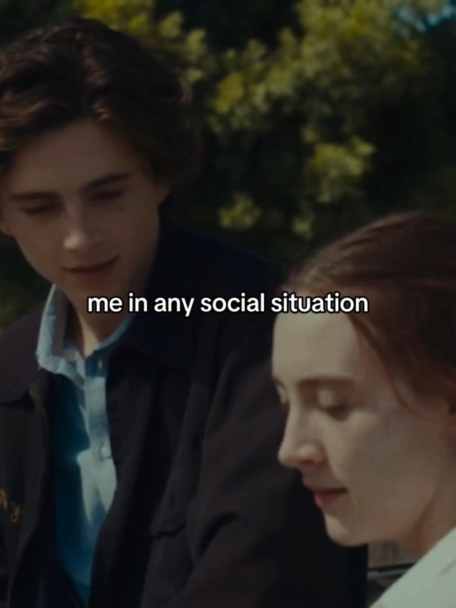 and this is why i don't leave the house 🫣 #ladybird #ladybirdmovie #saoirseronan #timothéechalamet #primevideo