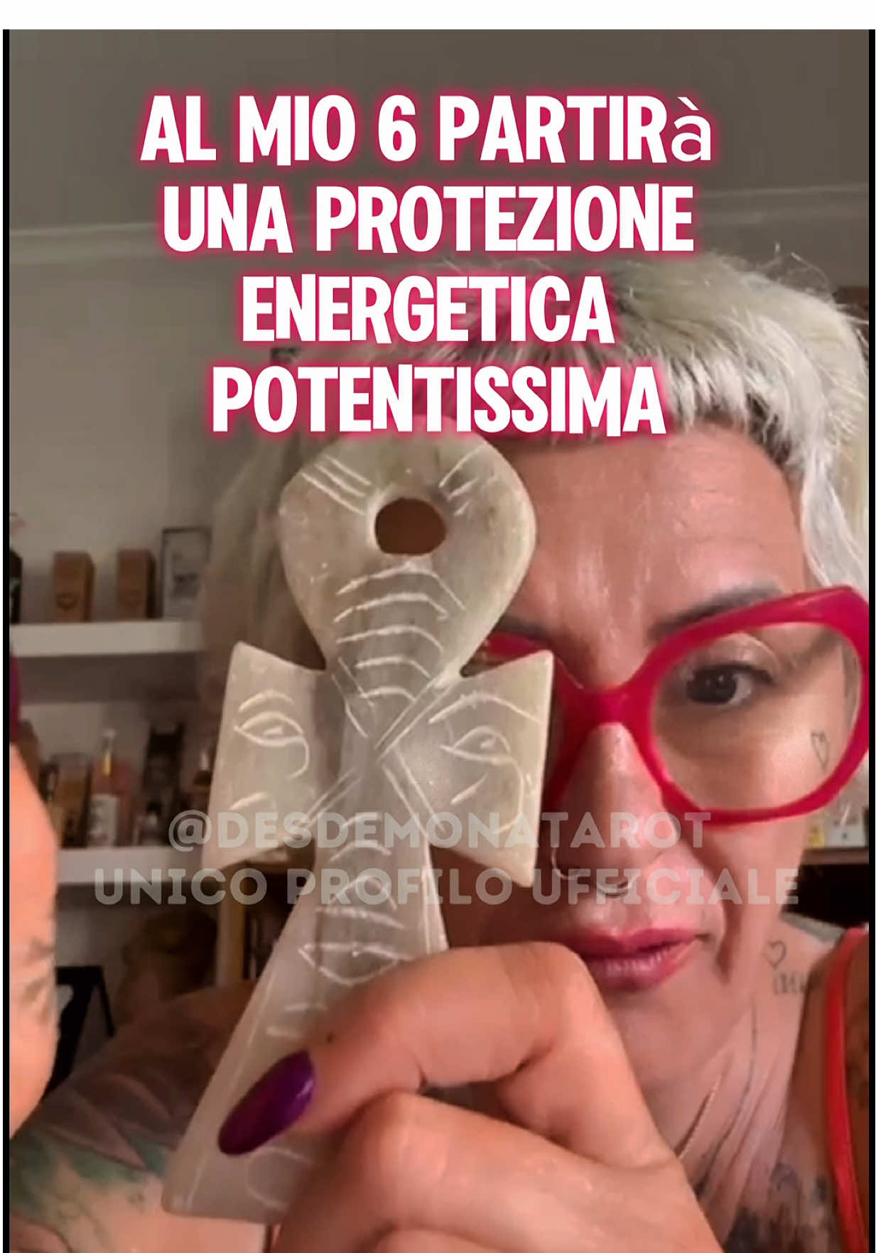💎 Al mio 6 partirà una protezione energetica potentissima 💎 Unico profilo ufficiale é questo della famiglia con più di 30.000 Diamanti e con il numero della mia segretaria Stefania che finisce con 904 Attenzione, gli altri profili a mio nome o con i miei video sono fake. 🪬 lo non contatto nessuno, non invio messaggi o richieste. Unica modalità di contatto é il numero della mia segretaria Stefania che trovi in bio (termina con 904). V. I. B. R. A #desdemona #desdemonatarot #tarologia #tarologiaprofessionale #medium  