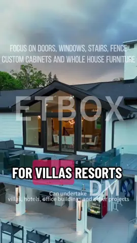 At ET BOX, luxury projects don’t have to be complex. Our North American partners — builders, developers, and architects — trust us to deliver villas, resorts, and hotels. Whether it’s staircases, windows, doors, fences, or complete cabinetry and RH-inspired whole-home furniture with interior design, we do it all in-house. Backed by 4.3 million sq. ft. of manufacturing, we ship worldwide straight from the factory. Efficiency. Quality. Confidence. Always. #architect#builder#rh#B2B#windows#interiordesigner#design#wholesaleprice#furnituredesign#customfurniture#homeRenovation#bulkorder#hotelfurniture#builderlife#customcabinetry#interiorsolutions#diyhomedecor#restorationhardware#custombuilt #casementdoor#etbox#etboxfactory 