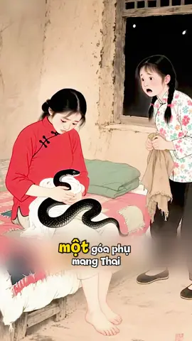 Goá phụ sinh ra 1 con rắn#truyencotich #ketruyen #xh 