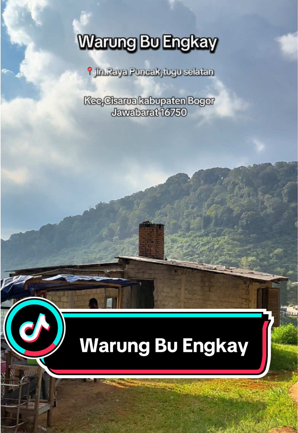 Jangan lupa mampir d warung Bu Engkay#puncak #bogor#piknik #kuliner #warungbuEngkay 