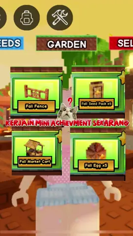 mini event jangan ketinggalan guyss #growagarden🥒🌶 #roblox #gag #growagarden #update 
