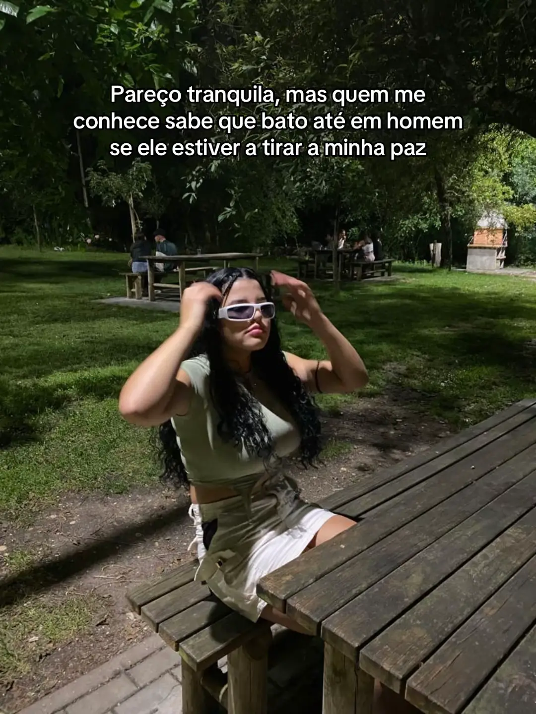 Pela proteção de todas as minhas amiga