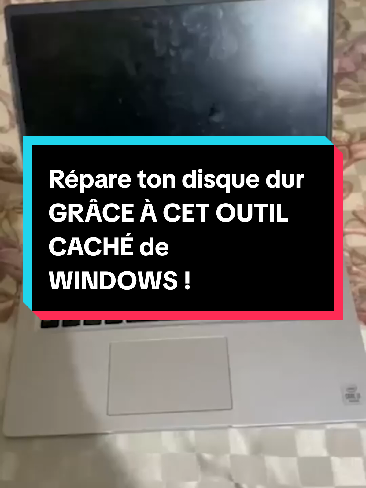 Répare TON DISQUE DUR grâce à cet outil caché de WINDOWS !  Si ton PC affiche des erreurs, lag ou rame alors utilise cet outil intégré à Windows qui va réparer ton disque dur ! Simple rapide et efficace !  #tuto #informatique #windows11 #windows #astucepc #PC 