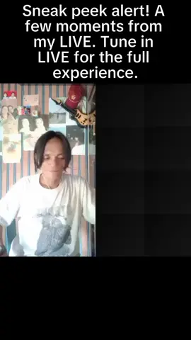 Sneak peek alert! A few moments from my LIVE. Tune in LIVE for the full experience. #tiktoklive #livehighlights