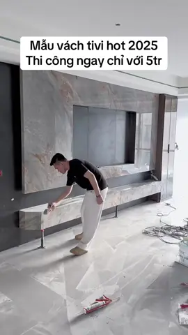 Vách tivi phòng khách không chỉ tiện dụng mà còn tạo nên phong cách nội thất sang trọng bền vững #thietkenhadep #noithathiendai #thicongnoithat #noithat #thietkenoithat 