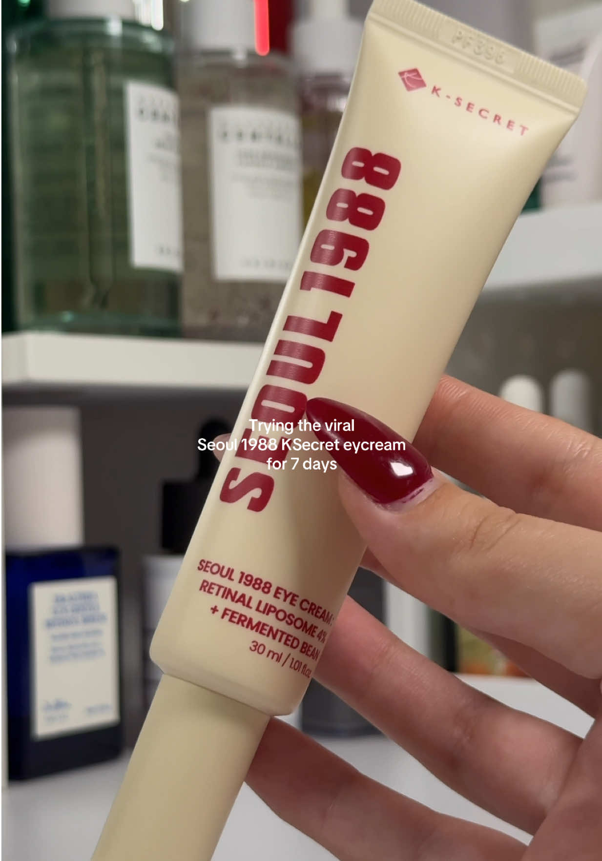 Have you tried it? @KSECRET GLOBAL @KSECRET Store US @ksecret_influencer #ksecret #seoul1988 #retinal #eyecream#eyebags