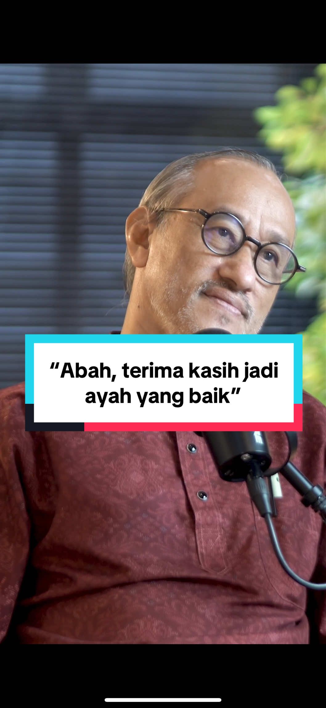 “Abah, terima kasih jadi ayah yang baik” @Pakcik Lan (RM)  @Dr Hanzalah Mizi  #mindset #motivasi #anak #parenting #suami #isteri #keluarga #moment 