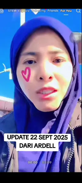 walaupun kurang sihat tapi tetap bersemangat untuk live update misi semoga cepat sihat ye..#sumudnusantaraflotilla #freefreepalestine🇵🇸🇵🇸✊🏿✊🏿 #freefreegaza🇵🇸❤️✊ #BreakTheSiege #alleyesonglobalsumudflotilla @ArdellAryana @nadzmiadhwa 