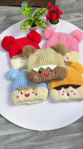 Mũ len tai gấu dày dặn cho bé trai và bé gái #xuhuong #linhdankisd #mevabe #mulenchobe #mulenchobegai  @Linh Đan Kids 