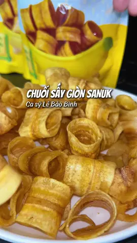 Chuối sấy giòn của ca sỹ Lê Bảo Bình đây ạ, xác nhận ngon nhưng nhìn giá thì cũng xao xuyến ngập ngừng phết đấy 🫩 #chuoisaygion #Ancungtiktok #soholaan #tiktokfood #chuoisaylebaobinh 