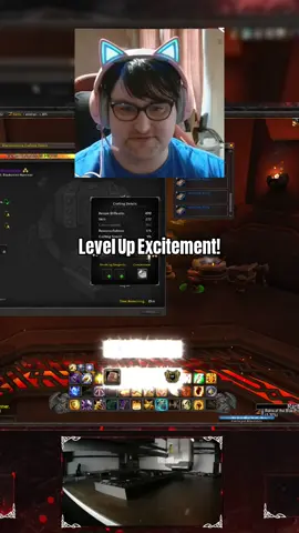 Join me as I celebrate a huge milestone in my World of Warcraft journey! After a week of hard work, I've finally reached blacksmith level! This day just keeps getting better!#WorldOfWarcraft #GamingMilestone #Blacksmithing #levelup #EpicMoments