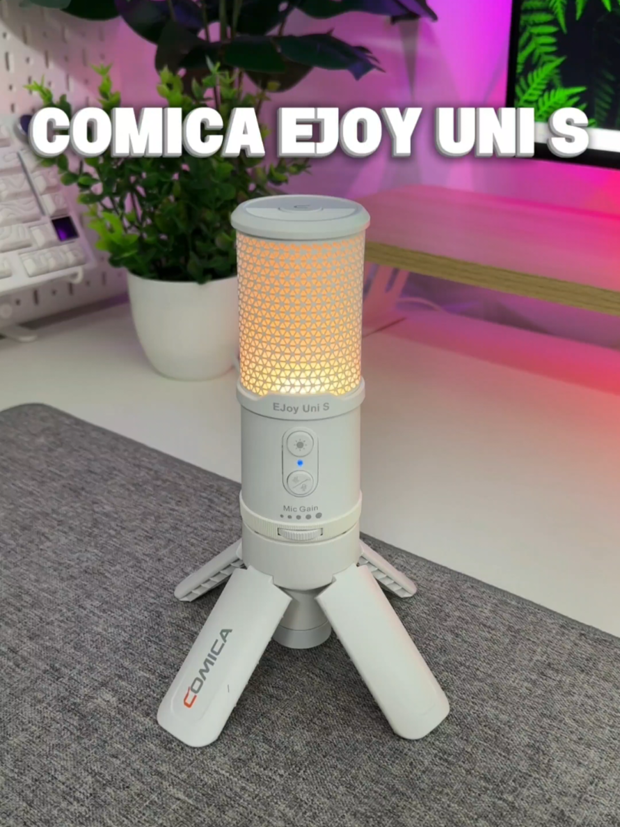 Comica Ejoy Uni S - Một em mic vừa có ngoại hình đẹp vừa chống ồn tốt rất đáng để anh em đầu tư #mic #micro #comica #ejoyunis #microphone 