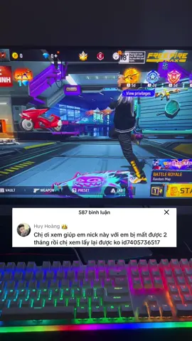 Cách lấy lại nick ff khi bị mất ai có để lại id nhá 🥰 #freefire #nickfreefire #bacgau #cena #xuhuong 