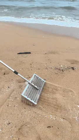 Beach cleanup unexpectedly uncovered mysterious treasure.  #treasure #beach #treasurehunt #hiddentreasure #videos 