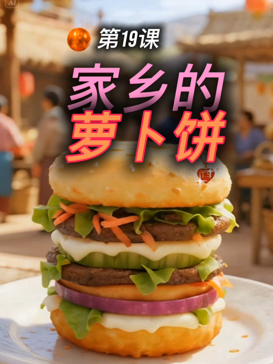 HSK5 第19课 家乡的萝卜饼 #hsk #LearnOnTikTok #hoctiengtrung #learnchinese #tiengtrung 