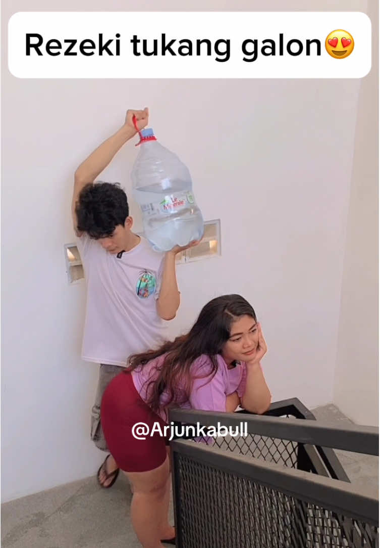 Tukang galon🤣 #fyp #viral #reasl 