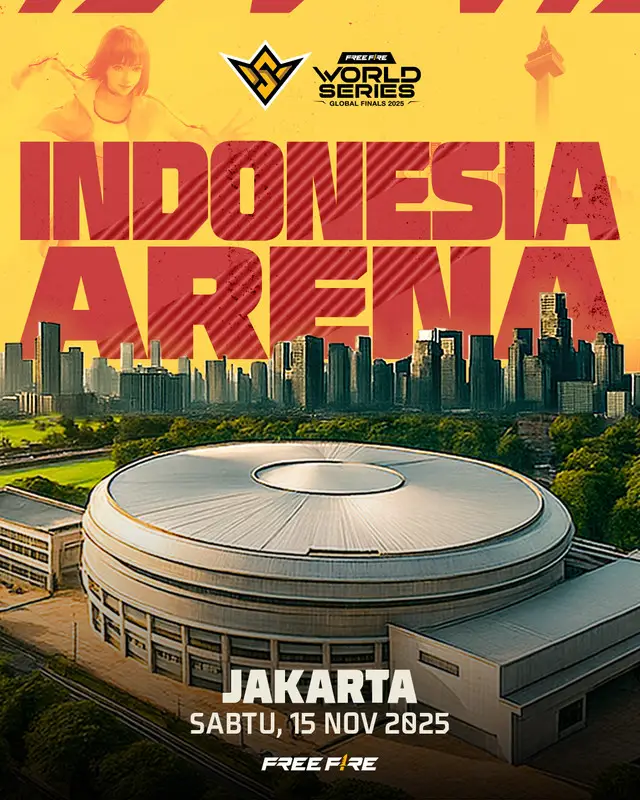SIAPA YANG UDAH SIAP LIAT BURIRAM, FLUXO, WAG dan Tim luar negeri lainnya di Kota Jakarta! 15 November akan jadi pertarungan Free Fire terbesar sepanjang sejarah di Indonesia! #FFWSSEA2025Fall #FreeFireSEA2025 #fyp #ffesportsid #FreeFire 