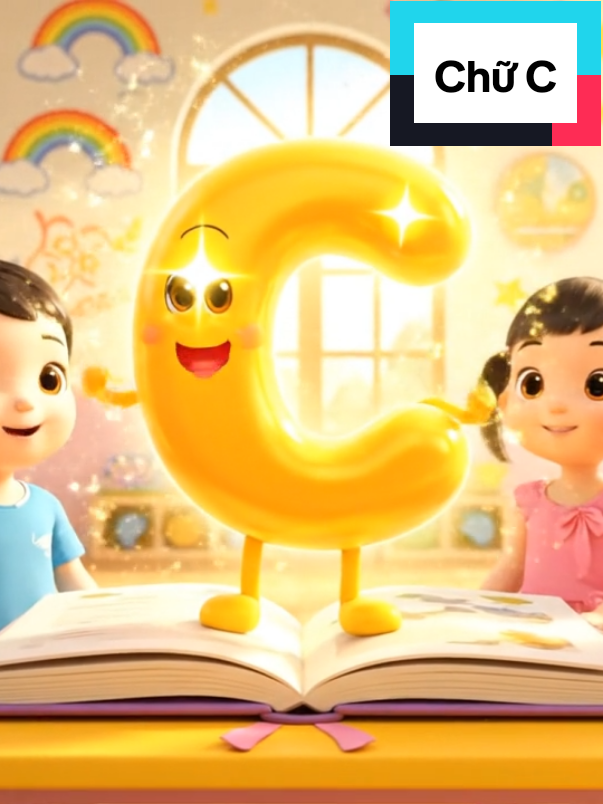 Chữ c đến lớp học #xuhuong #ai #giaovien #tranlymamnon66 #gvmn 