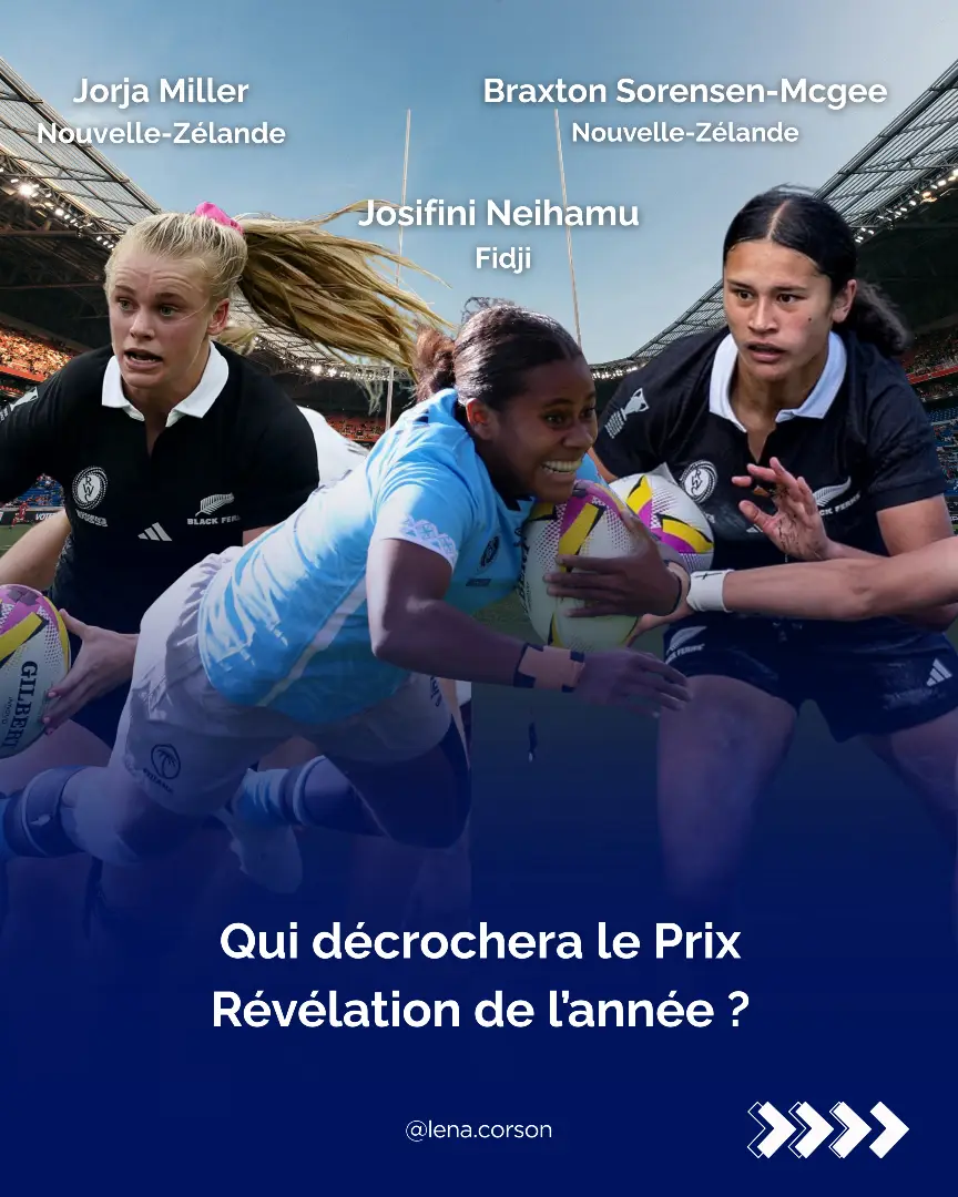 Quelle joueuse de rugby t'a marqué cette saison ?