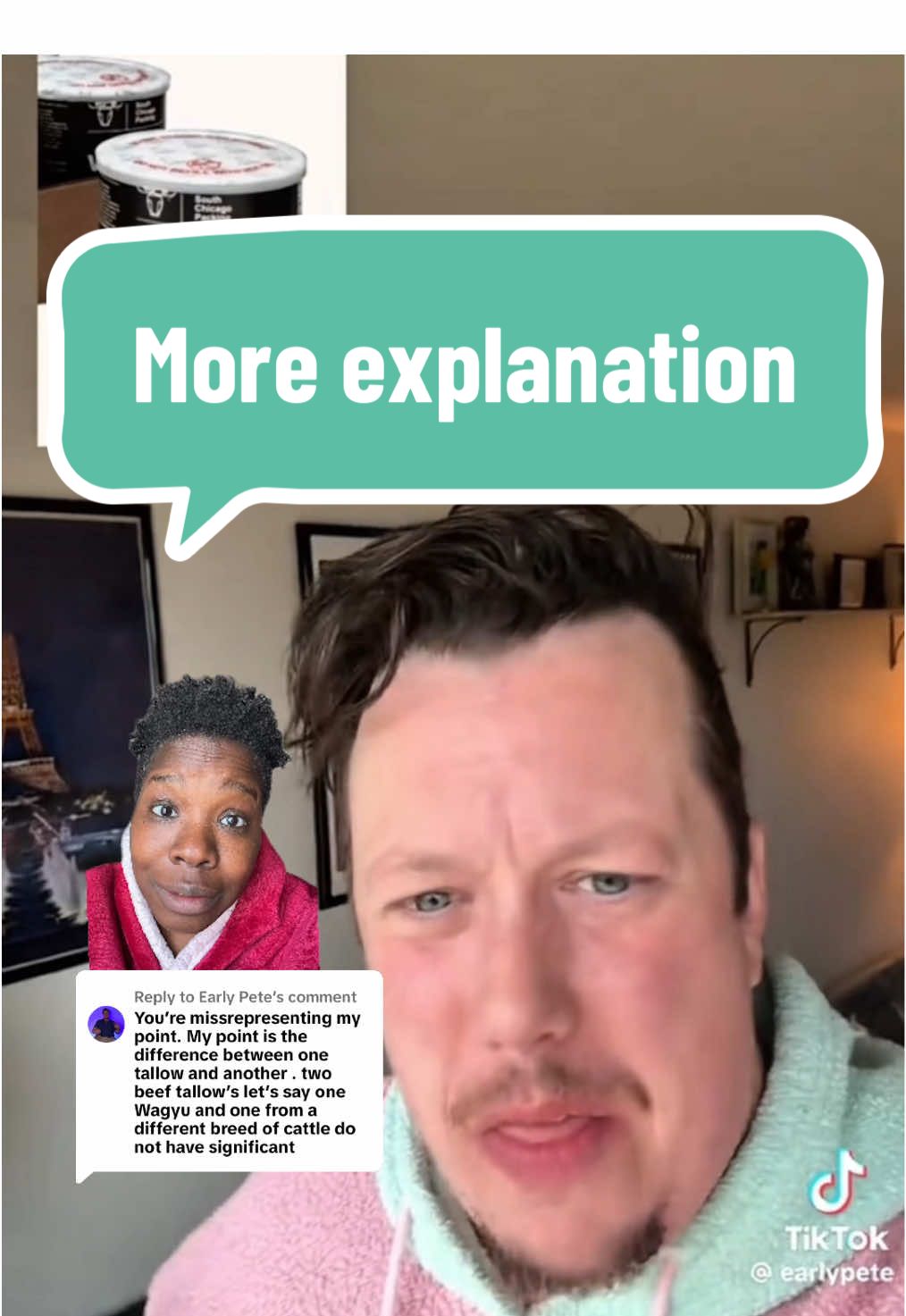 Replying to @Early Pete #wagyu #tallow #mirendatallow #Science #chemistry 