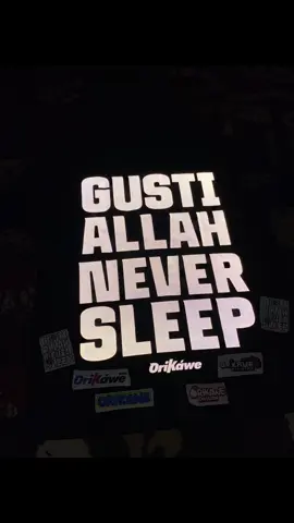Ready Lagi Yang Versi Menyala Cuy🤩🔥 T-Shirt GUSTI ALLAH NEVER SLEEP Original ORIKAWE DVSN, Kece Kali Sih Cuy😋 Free Sticker Juga Pastinya, Pemesanan Klik Keranjang Kuningnya #pakeorikawe #gustiallahneversleep #gustiallahmbotensare #kaosviral #kaoskatakata 